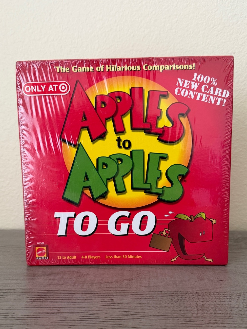 Apples To Apples To Go Card Game 2007 Target Exclusive